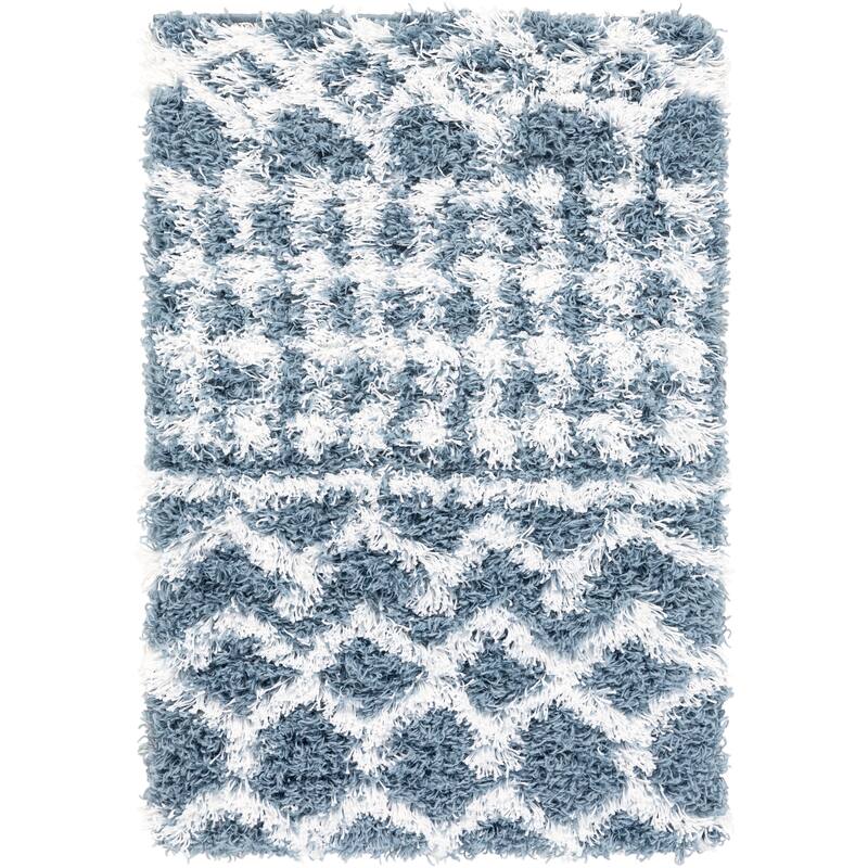 Artistic Weavers Newton Geometric Moroccan Trellis Shag Area Rug
