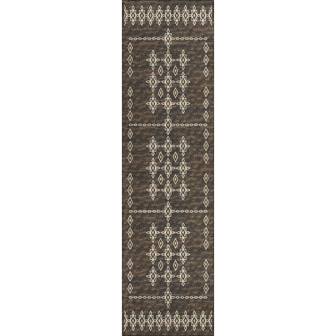 Indoor/ Outdoor Addison Yuma Southwest Motif Washable Area Rug