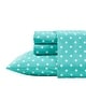 preview thumbnail 33 of 32, Intelligent Design Polka Dot Printed 100% Cotton Sheet Set