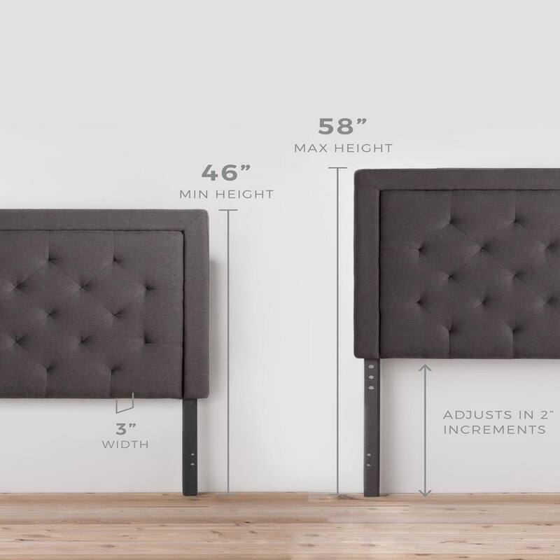 Brookside Upholstered Headboard with Diamond Tufting