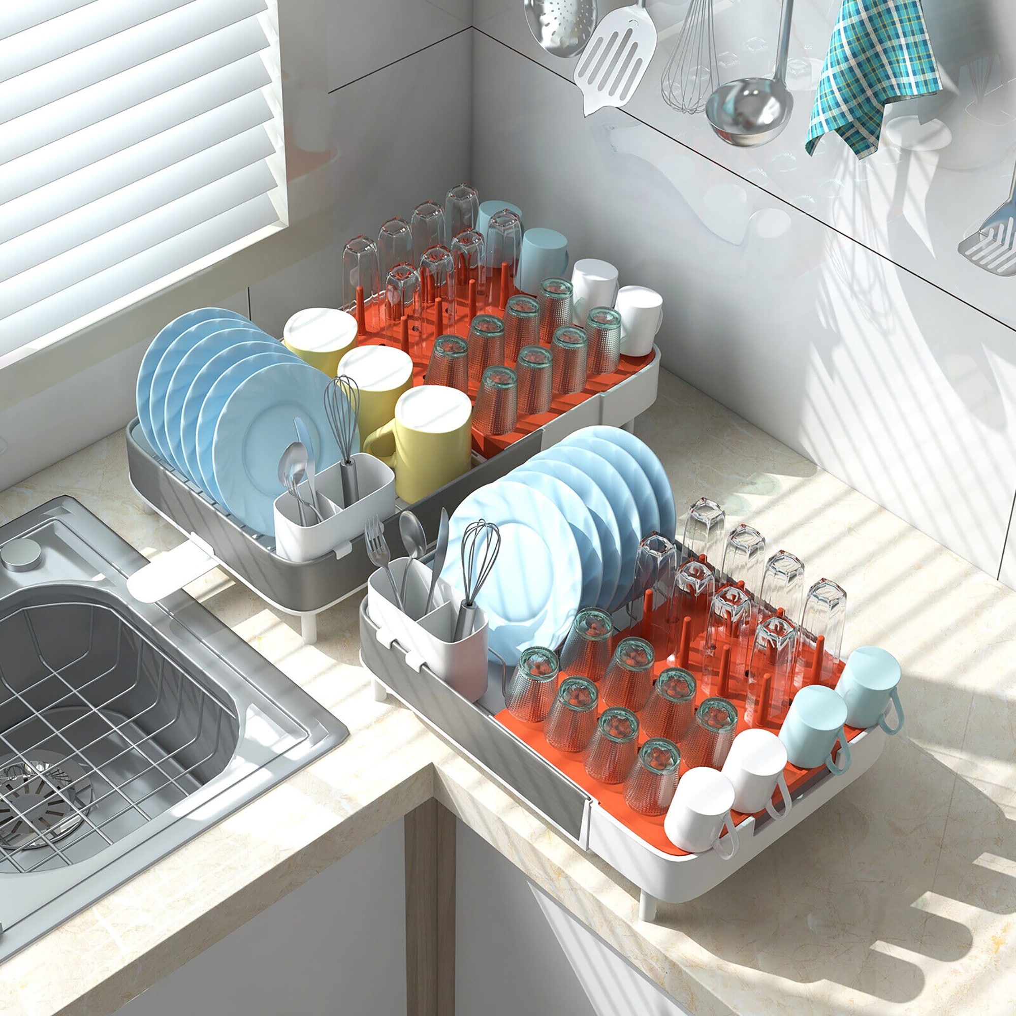 Creativeware dish 2025 rack