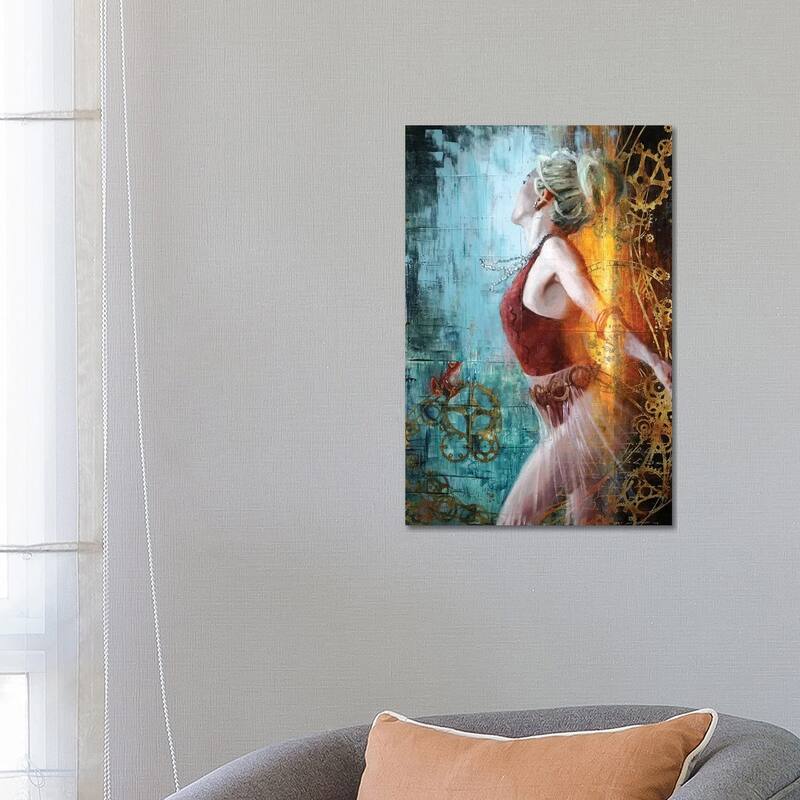 iCanvas "Hidden Smile" by Christopher Clark Canvas Print - 26x18x1.5