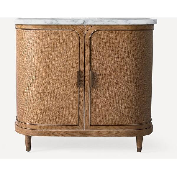 slide 2 of 5, Robern CVRO36 Craft Series 36" Single Free Standing Vanity Cabinet Aged Brass - Brass Finish