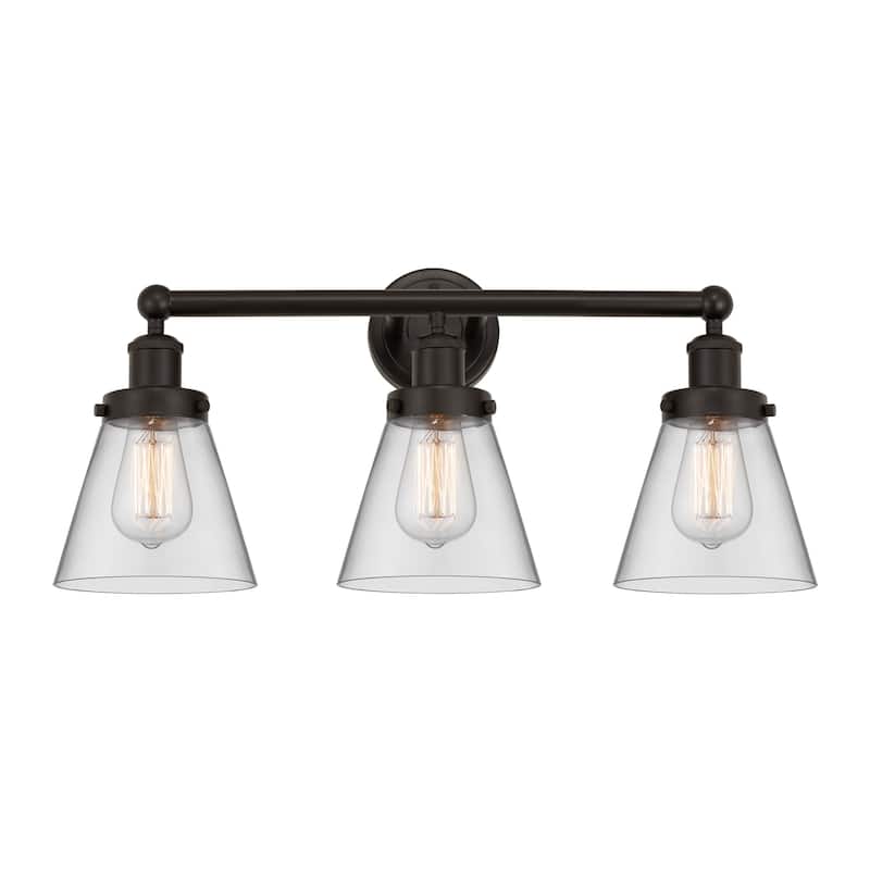 Innovations Lighting 616-3W-10-25 Cone Vanity Cone 3 Light 25" Wide