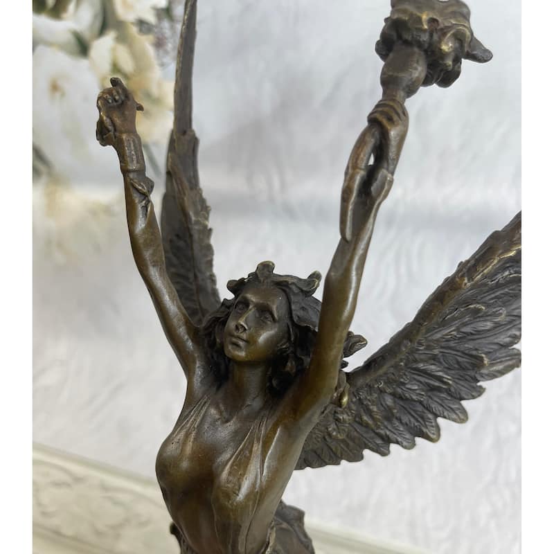 Hand Made Venus Goddess Of Love Bronze Sculpture Statue Art Figurine By Moreau
