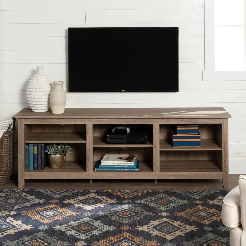 Middlebrook Designs 70-inch Wooden TV Stand with Open Storage