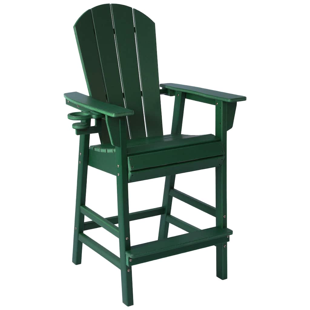 Laguna Adirondack Bar Chair with Cup Holder