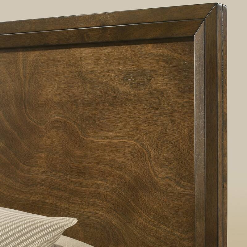 2/3-Piece Bedroom Sets Queen/Full Size Upholstered Bed w Storage/LED Nightstands Dresser/Ottoman Black/Walnut