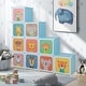 preview thumbnail 18 of 68, Kids Wardrobe Closet with Hanging Section and Cute Doors