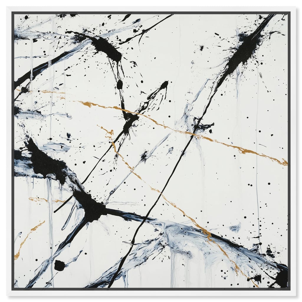 Splintered Impact I Canvas by Art Remedy
