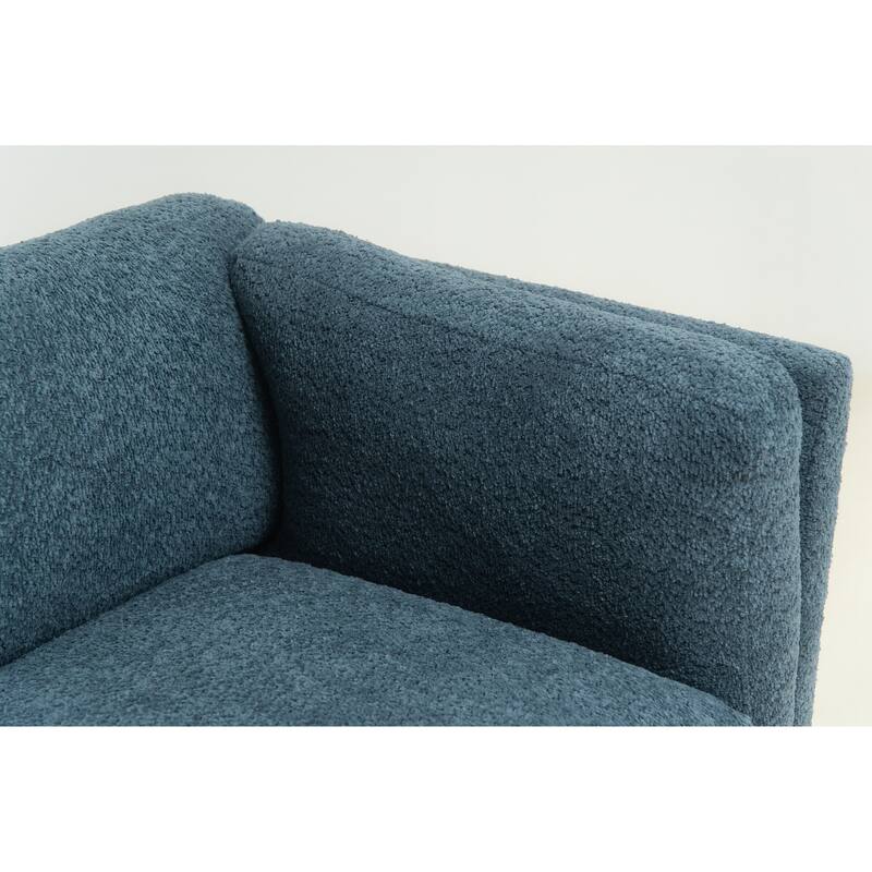 Christopher Knight Home - Chenille Upholstered Loveseat Sofa with Removable Cushion 58.3" Accent Sofa