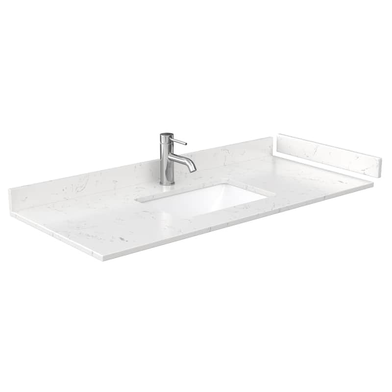 Marlena 48-Inch Single Vanity Set, Cultured Marble Top