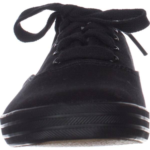 Shop Keds Champion Oxford Lace Up Sneakers Black Free Shipping