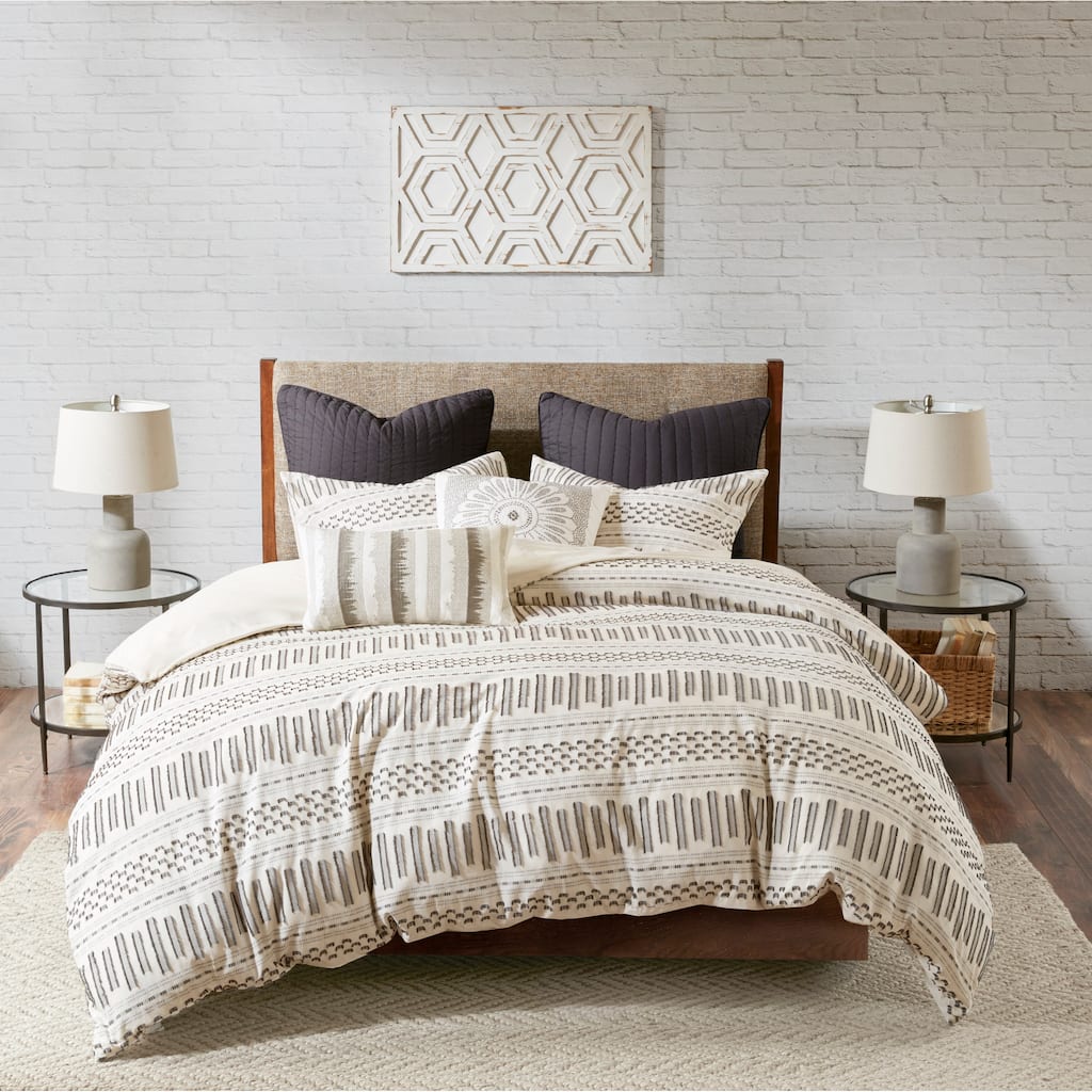 INK+IVY Rhea Cotton Jacquard Comforter Mini Set