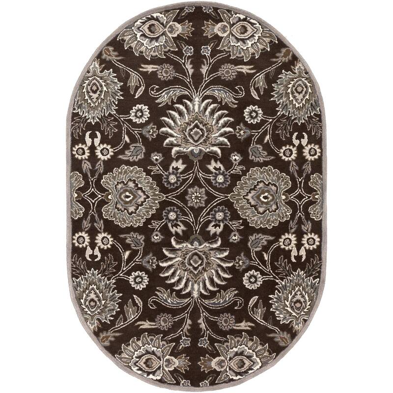 Livabliss Caesar Updated Traditional Paisley Hand Tufted Area Rug.