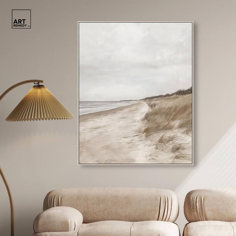 Coastal Calm Canvas by Art Remedy