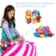 preview thumbnail 145 of 192, Kids' Stuffed Animal Storage Bean Bag Chair Cover or Toy Organizer