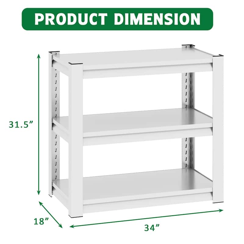 3-Tier Adjustable Heavy Metal Tank Rack Shelf