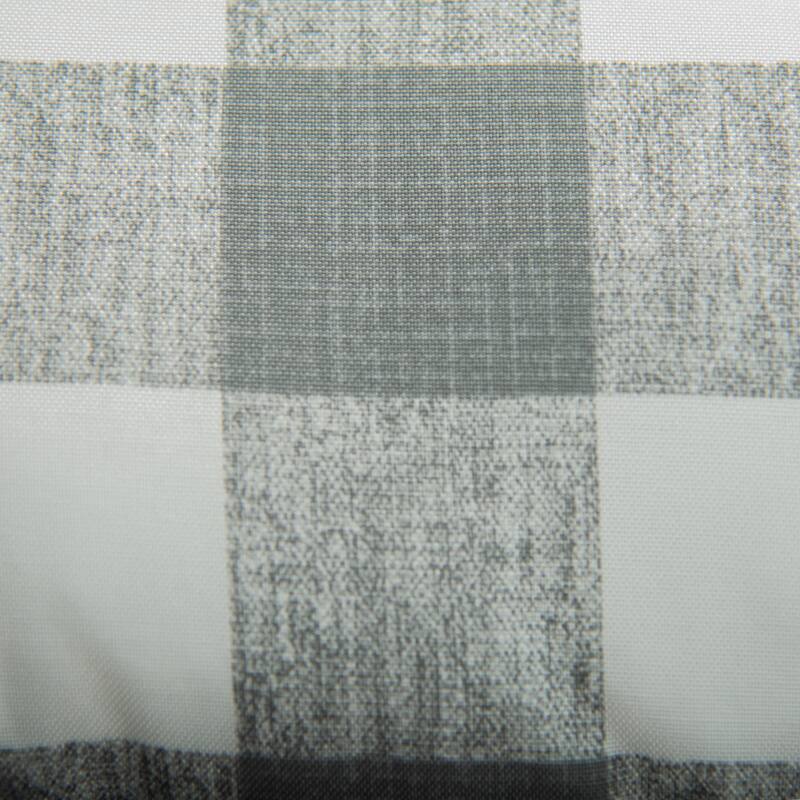 Rizzy Home Plaid Transitional Outdoor Throw Pillow