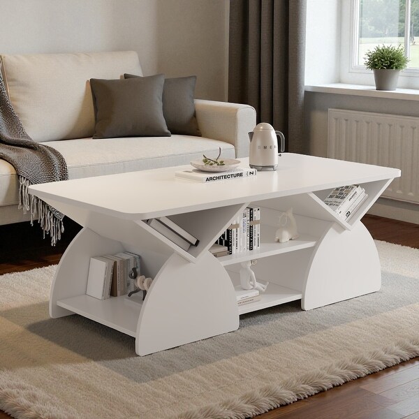 47.2'' Modern Engineered Wood Coffee Table