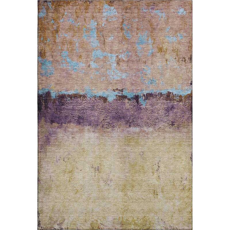 Premium Washable Super Soft Abstract Ombre Mayfield Rug