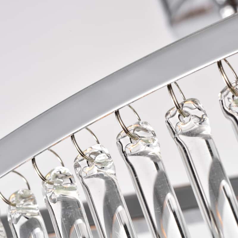 3-light Semi-Flush Mount