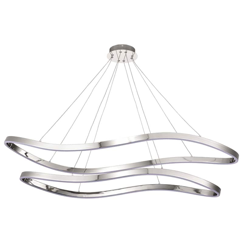 Nuvo Lighting 62/2422 Sylas 48" Wide Suspension Linear LED Pendant