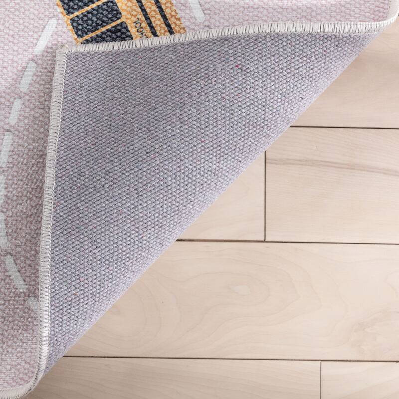 Well Woven Kids Rugs Traffic Modern Machine Washable Area Rug