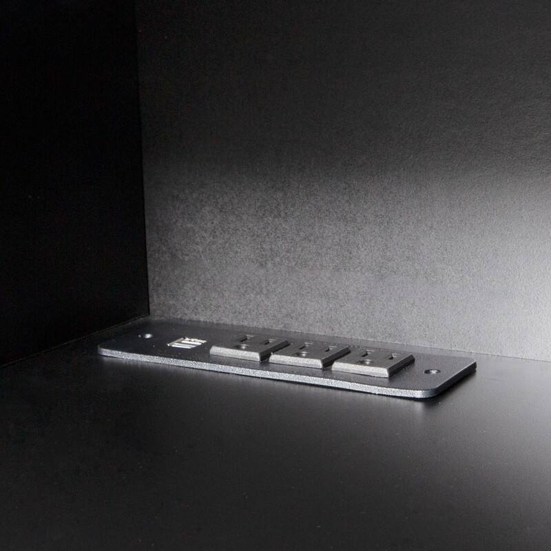 69" Wall Mounted TV for TVs up to 65'', Floating TV Stand with LED Lights & Power Outlet