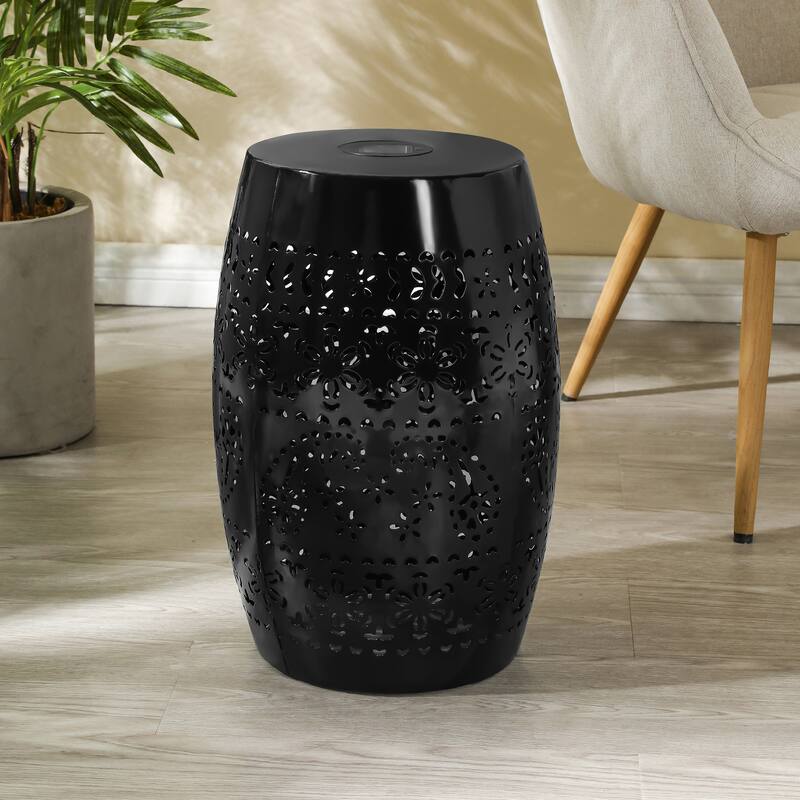 Solar Illuminated Garden Table - Energy Efficient Outdoor Centerpiece With Floral Night Lighting‌