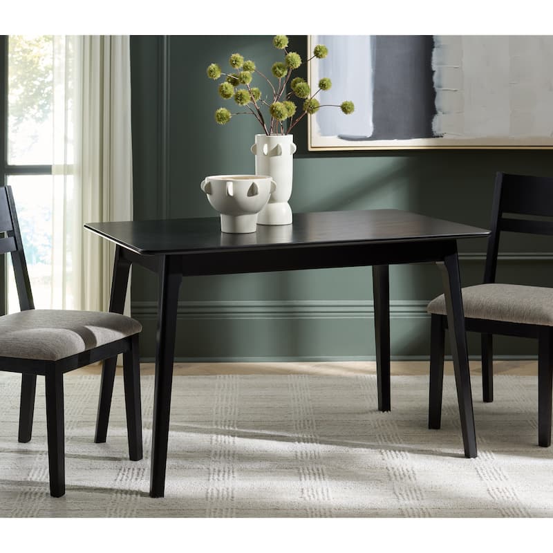 SAFAVIEH Home Forus Dining Table - 47"W x 30"D x 30"H - Black