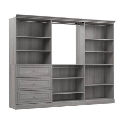 Versatile 108W Closet Organizer System by Bestar