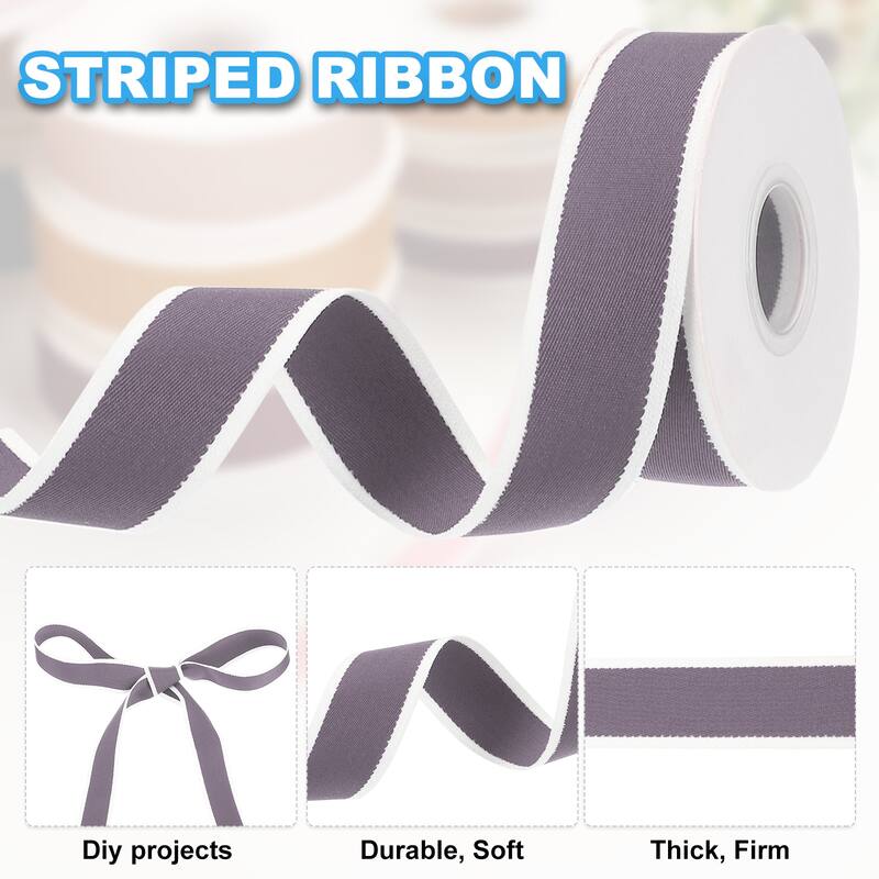 Christmas Striped Ribbon, Candy Ribbon Roll Fabric