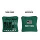preview thumbnail 2 of 2, New York Football Green Dual Sided Cornhole Bags