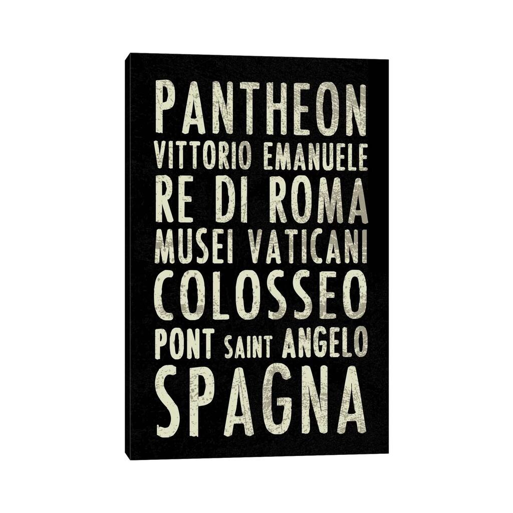 iCanvas "Rome" by Erin Clark Canvas Print
