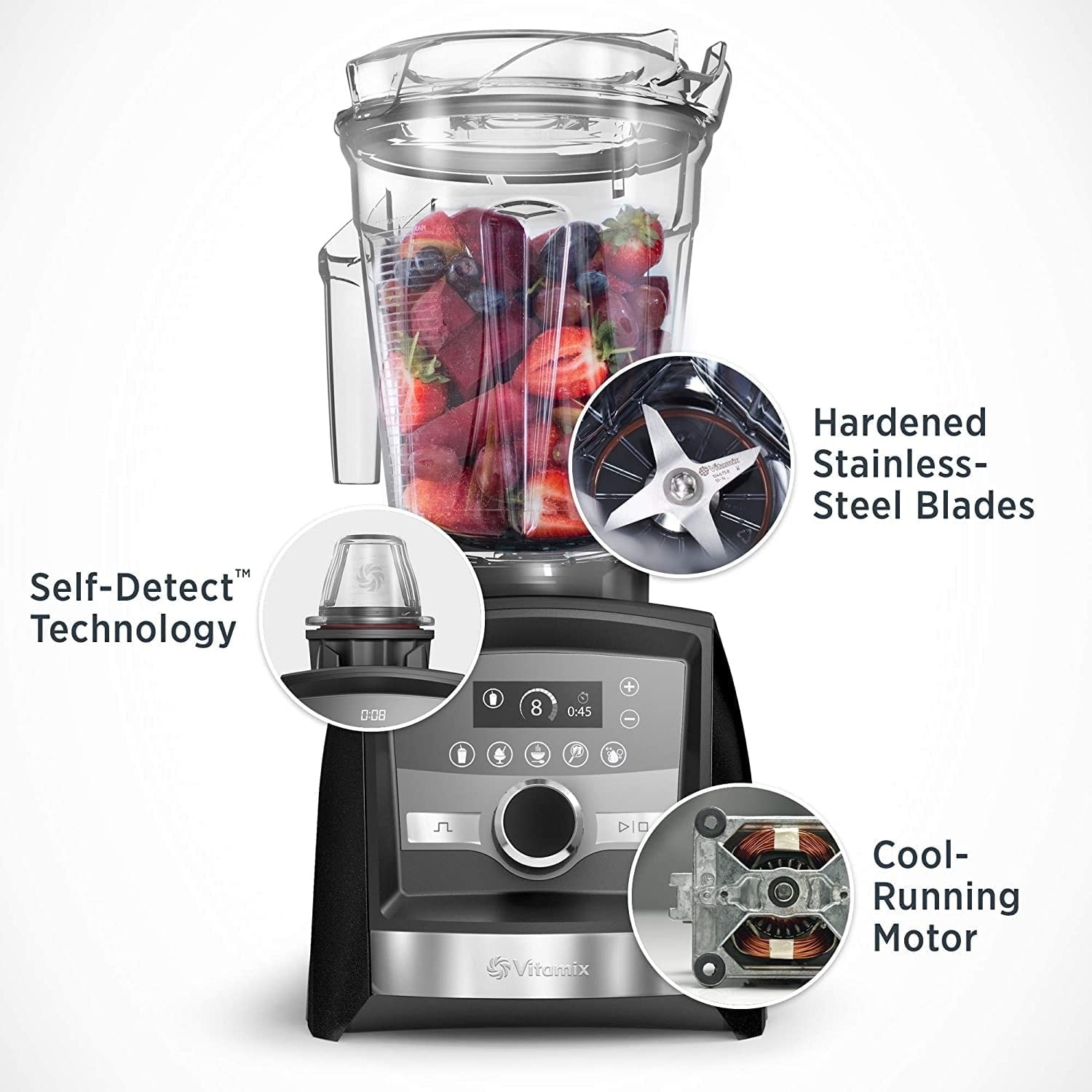 Vitamix A3500 Gourmet SmartPrep Kitchen System (White) Bed Bath