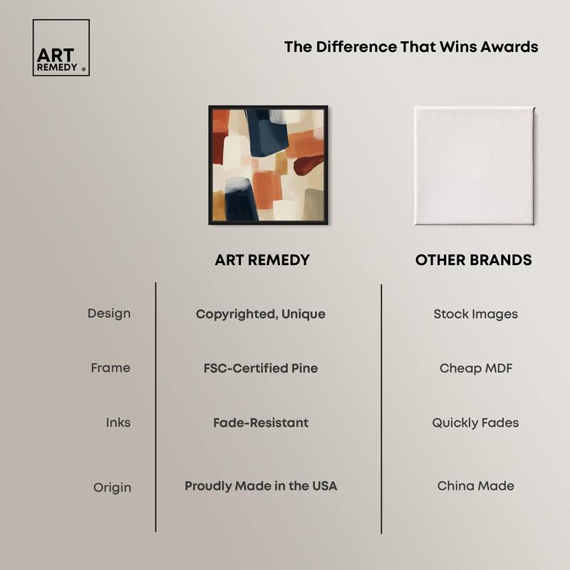 Sienna Shift Canvas by Art Remedy