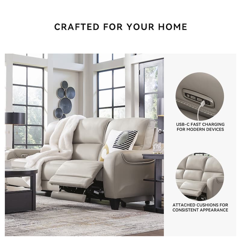 Signature Design by Ashley Mercomatic Power Reclining Sofa - 85.25" W x 39.75" D x 42" H