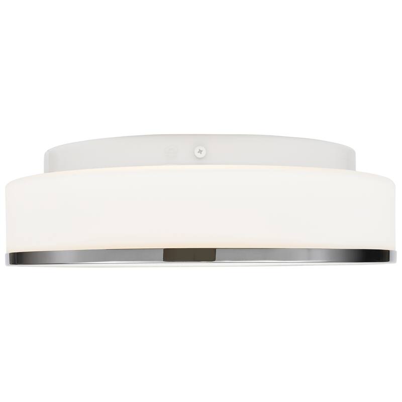 Access Lighting Aero - (m) Dimmable LED -Flush Mount - Chrome - Opal - E-26