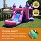 preview thumbnail 3 of 3, JumpOrange Inflatable Baseball Target Game with Air Blower and Foam Bat, Commercial Grade, 15oz PVC Vinyl, 90 LBS