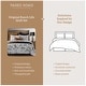 preview thumbnail 8 of 10, Paseo Road Ranch Life Western Cowboy White/Black 100% Cotton Rustic Toile Western Bedding 3 Piece Reversible Quilt Set