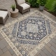 preview thumbnail 63 of 101, Machine Washable Indoor/ Outdoor Traditional Mankato Chantille Rug