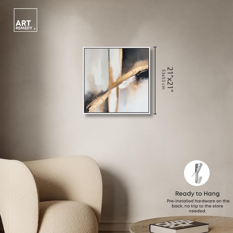 Gilded Rupture II Canvas by Art Remedy