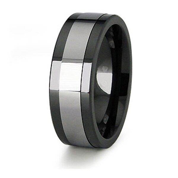 Ceramic Tungsten Ring 8mm