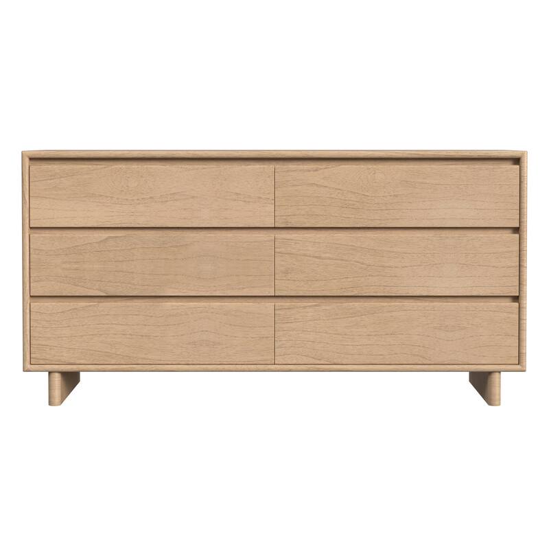Halmstad Wood Panel 6 Drawer Dresser