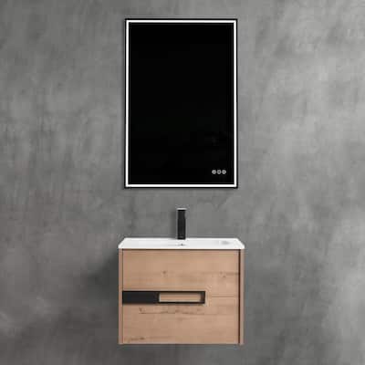 Blossom All-Wood Floating Bathroom Vanity with SMC Sink