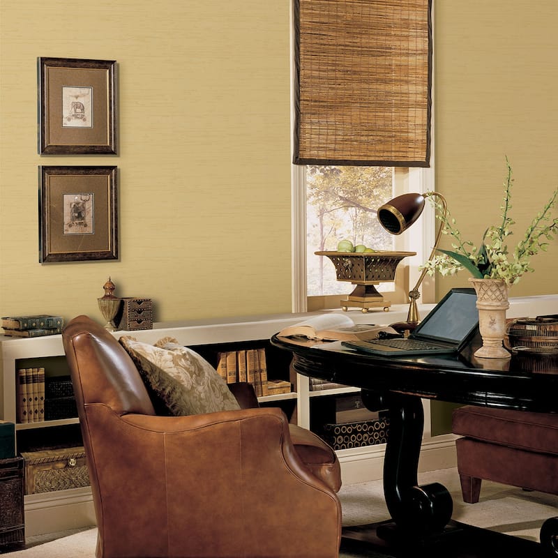 Galerie Wallcoverings Palazzo Collection Silky Texture Vinyl on Non-woven Matte Wallpaper Roll