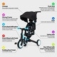 preview thumbnail 6 of 5, 7-in-1 Adjustable Baby Tricycle: Foldable Toddler Trike with Removable Parent Handle, and Safety Guardrail for Ages 12-72 Months