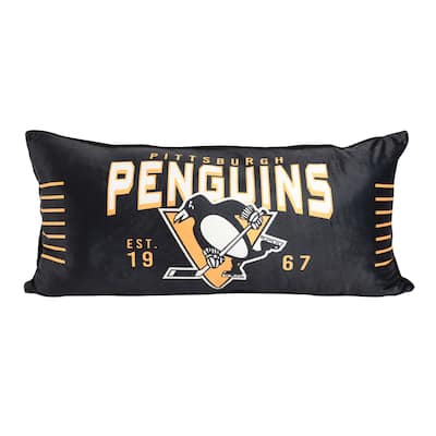NHL Pittsburgh Penguins Body Pillow (18" x 36") by Nemcor