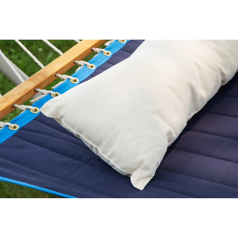 Acapulco Outdoor Patio Pillow Cotton Hammock Cushion - 10 x 30 Inches